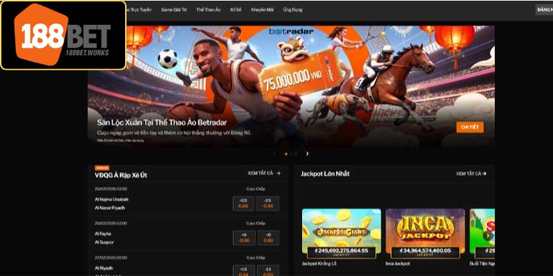 Hướng dẫn cách lấy link vào 188Bet 2026 chuẩn nhất