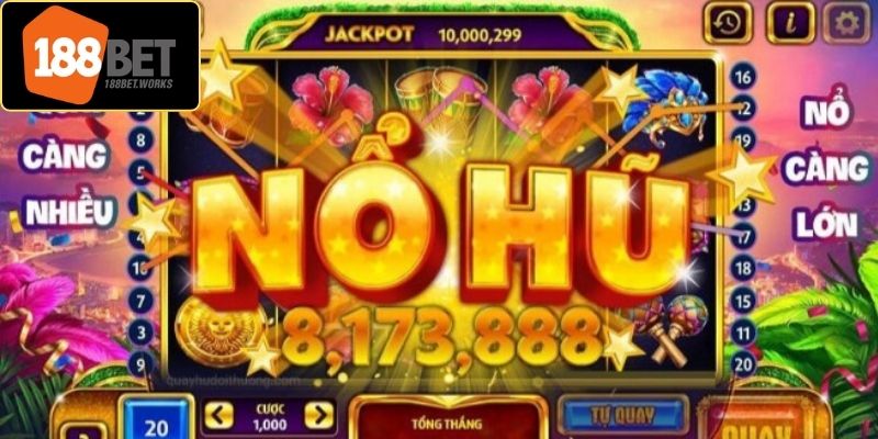Tìm hiểu tổng quan về sảnh nổ hũ 188Bet