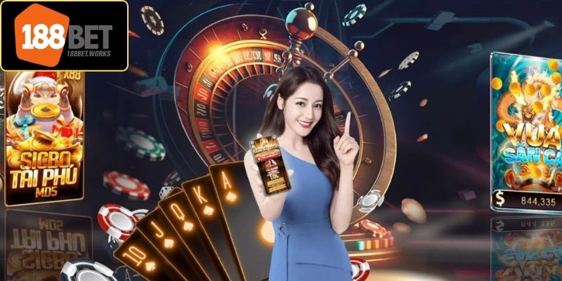 Danh mục trò chơi 188Bet với nhiều ưu điểm thu hút